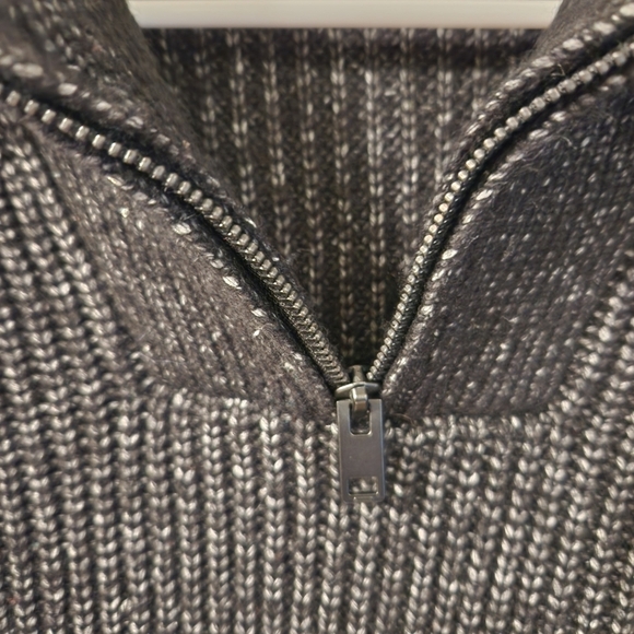 Express Black Sweater with Zipper XS - Picture 4 of 8
